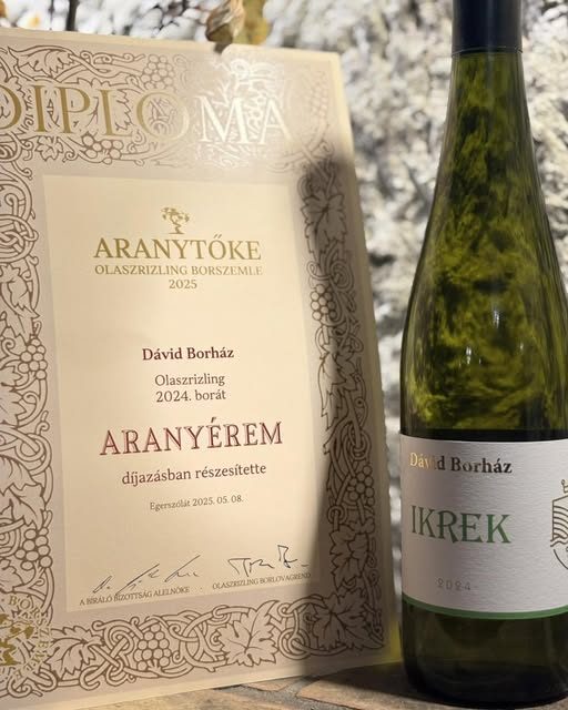 Ikrek Olaszrizling - Aranyérem